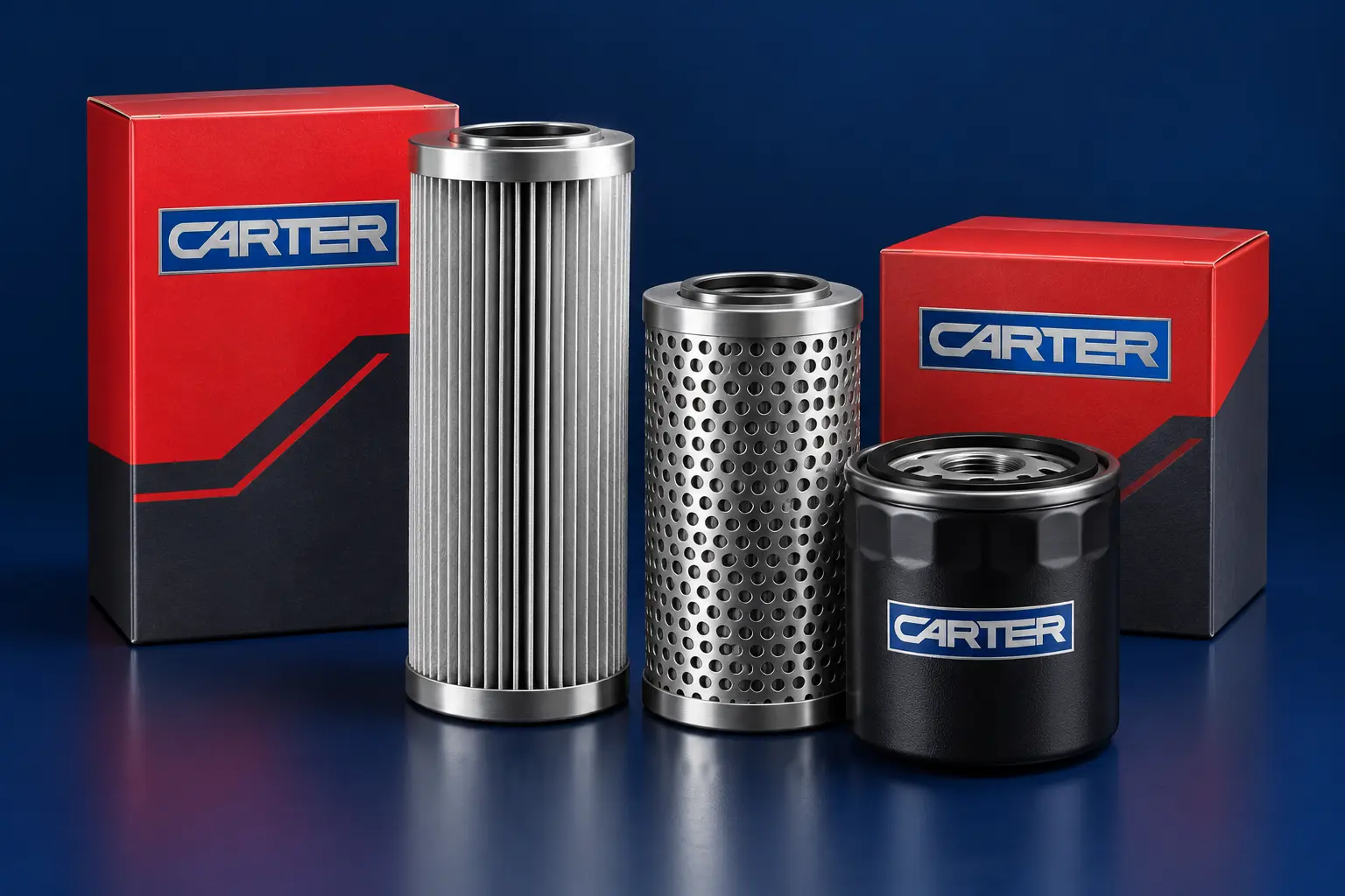 CARTER hydraulic filters category illustration
