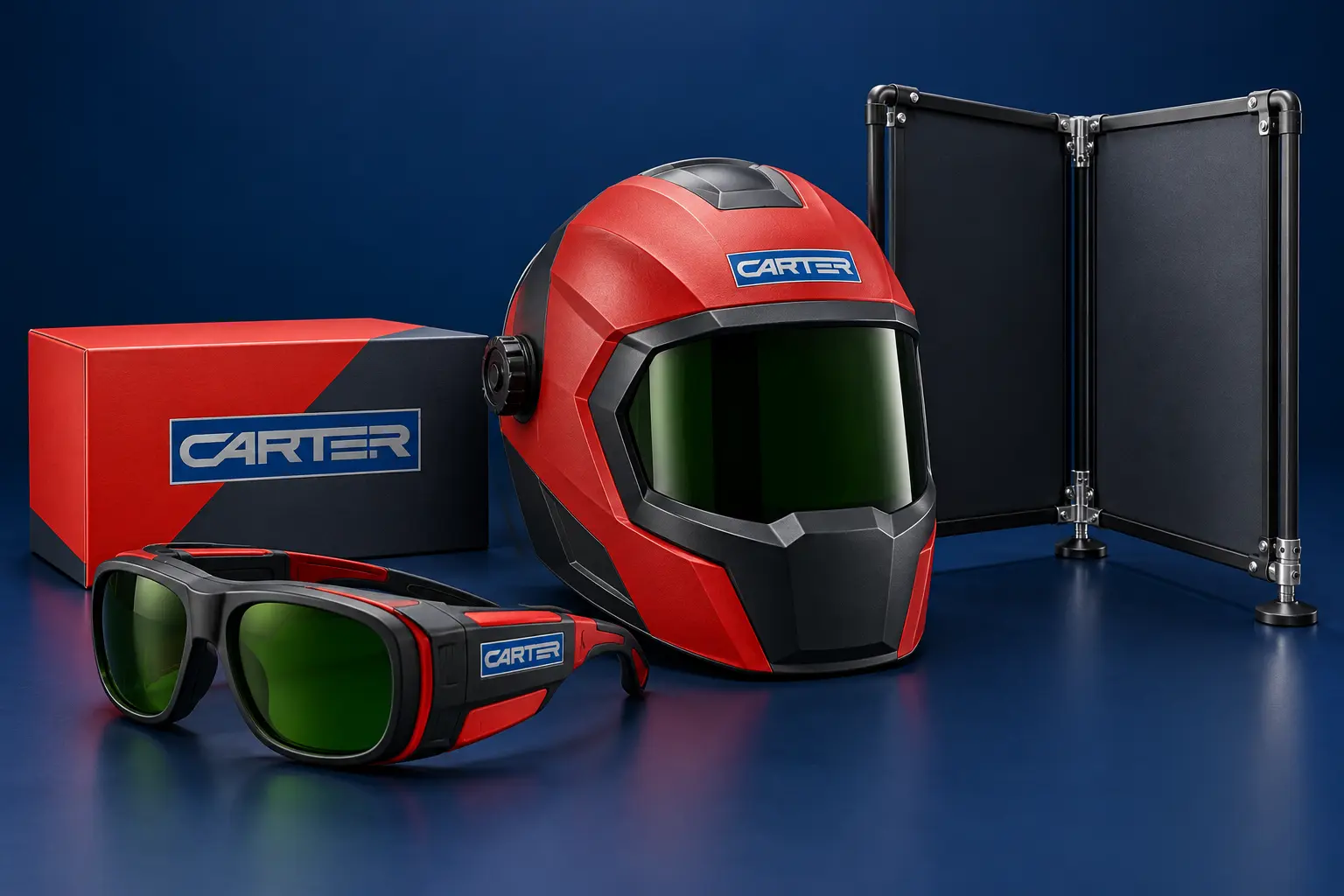 CARTER laser protection category illustration