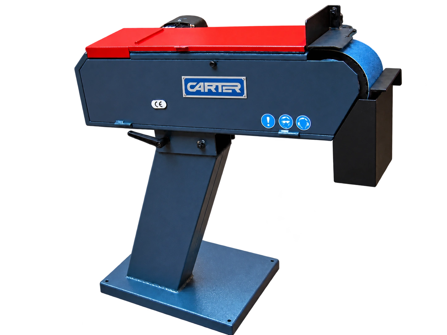 2000 × 150 mm belt linisher / belt grinder